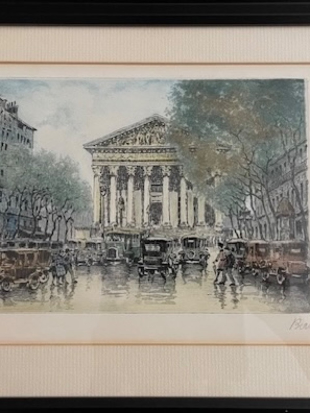 Hand Colored Etching - Picture 4 of 4